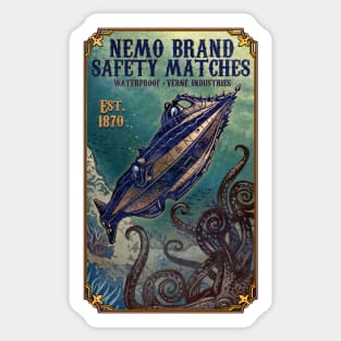 Nautilus Matches Sticker